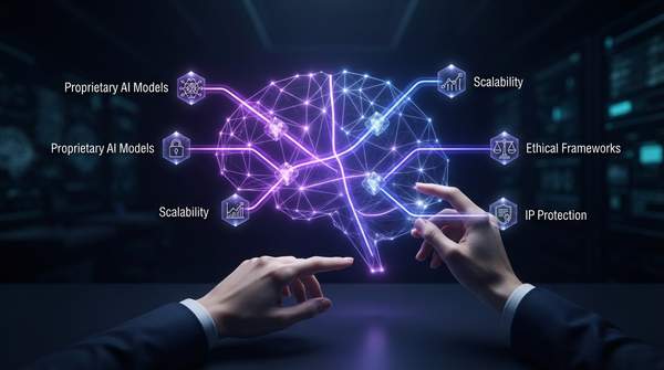Editorial illustration for 5 Key Due Diligence Areas for Corporate VCs Evaluating AI-Powered Startups